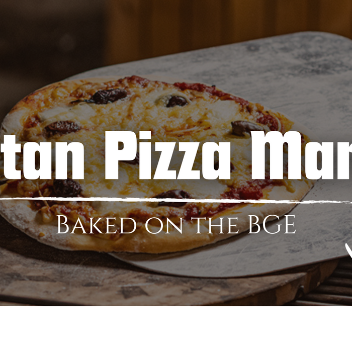Neapolitan Pizza Margherita on the BGE
