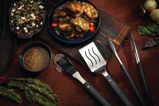 Napoleon 3-Piece Grill Toolset (spatula, locking tongs, and silicone basting brush) | 70054 70054
