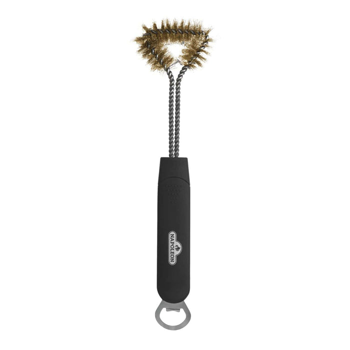 Napoleon 62012 Three Sided Grill Brush With Bottle Opener 62012