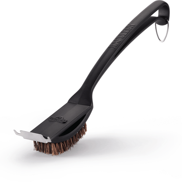 Napoleon 62053 Natural Fiber Grill Brush With Grid Scraper 62053