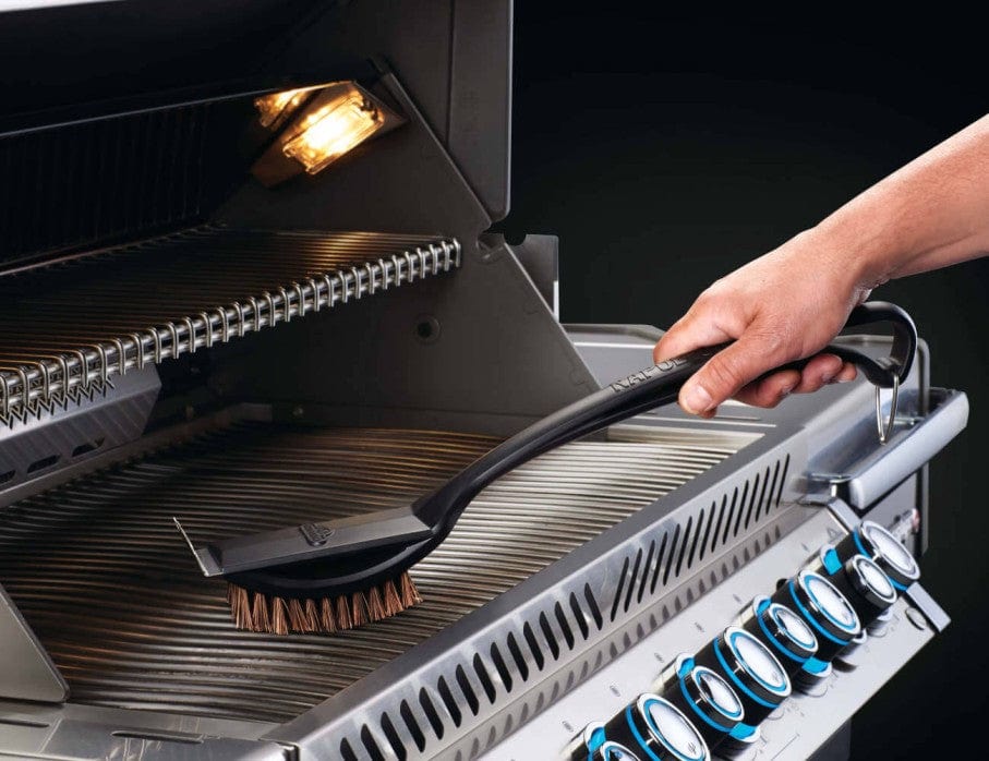 Napoleon 62053 Natural Fiber Grill Brush With Grid Scraper 62053