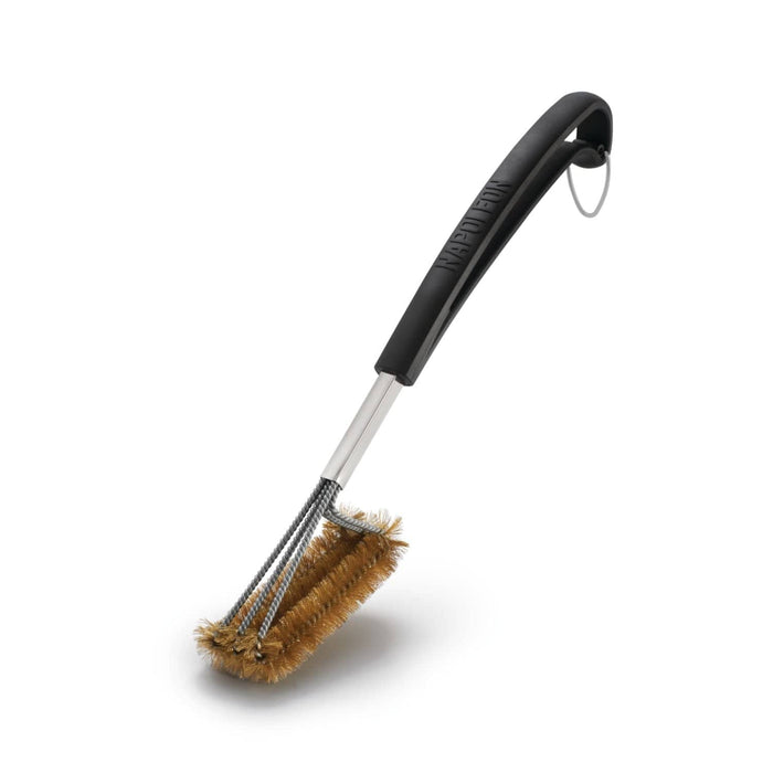 Napoleon 62062 Brass Bristle Triple-Row Vertical Grill Brush 62062
