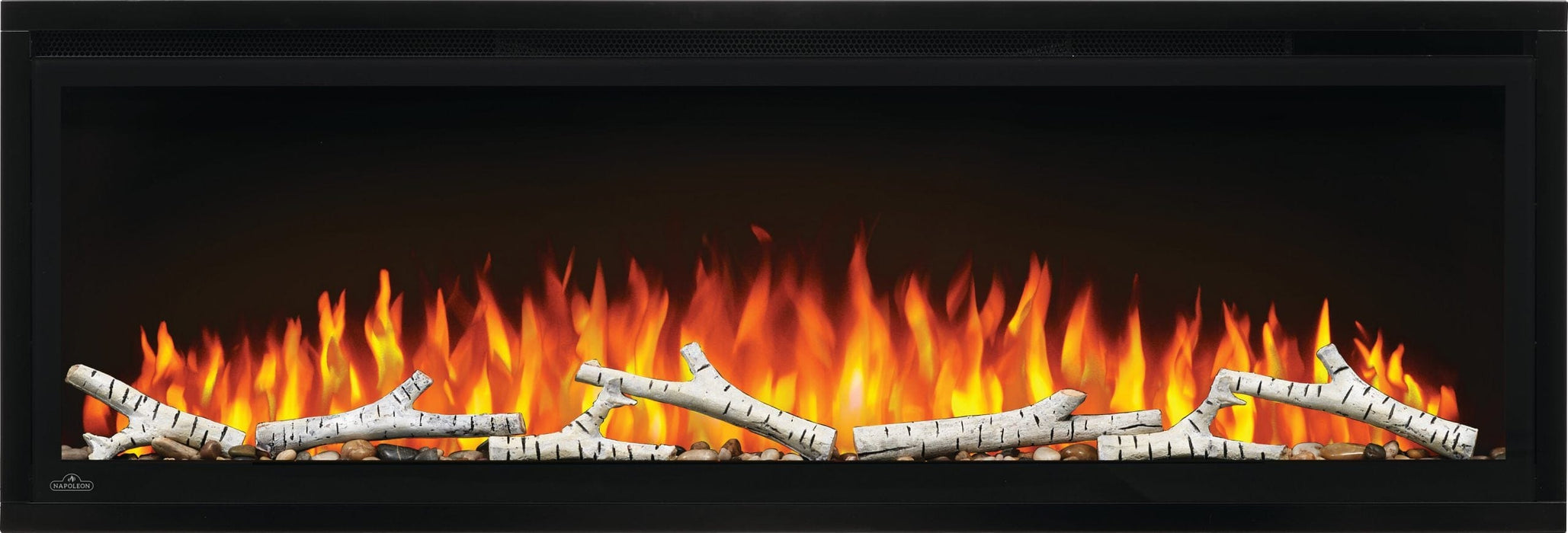 Napoleon Birch Log Set with Rocks for Entice 50 NEF-BLRAK50 NEF-BLRAK50