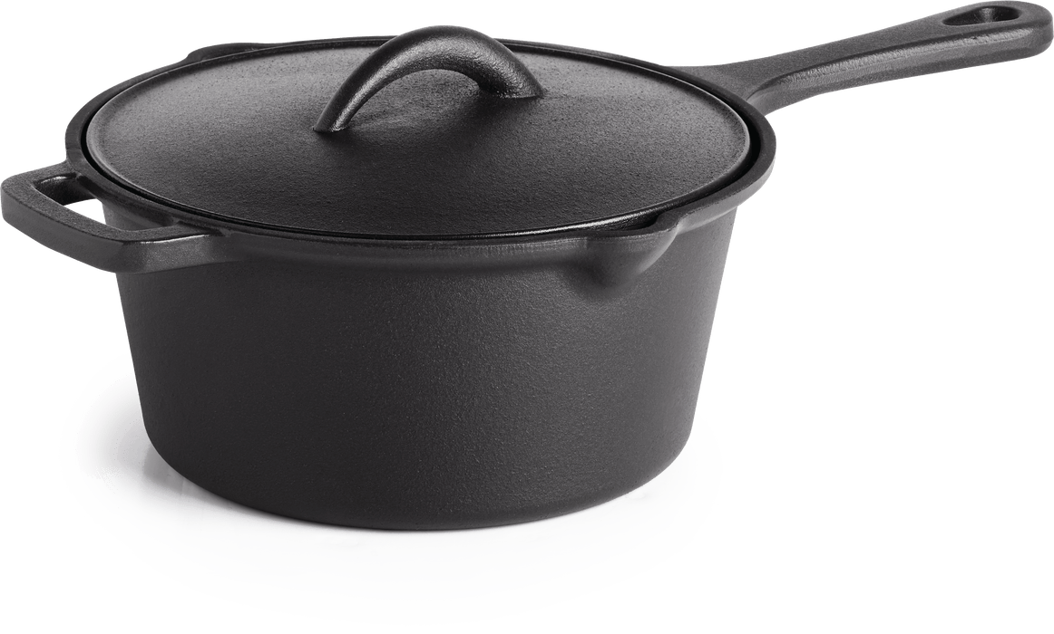 Napoleon Cast Iron Sauce Pan with Lid 56051 56051