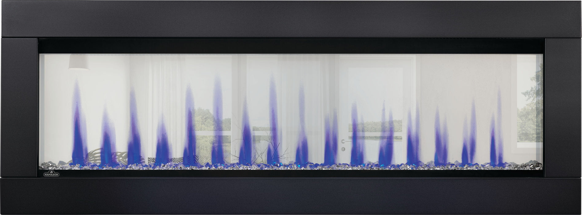 Napoleon CLEARion Elite 50-Inch See Through Built-in Electric Fireplace NEFBD50HE NEFBD50HE