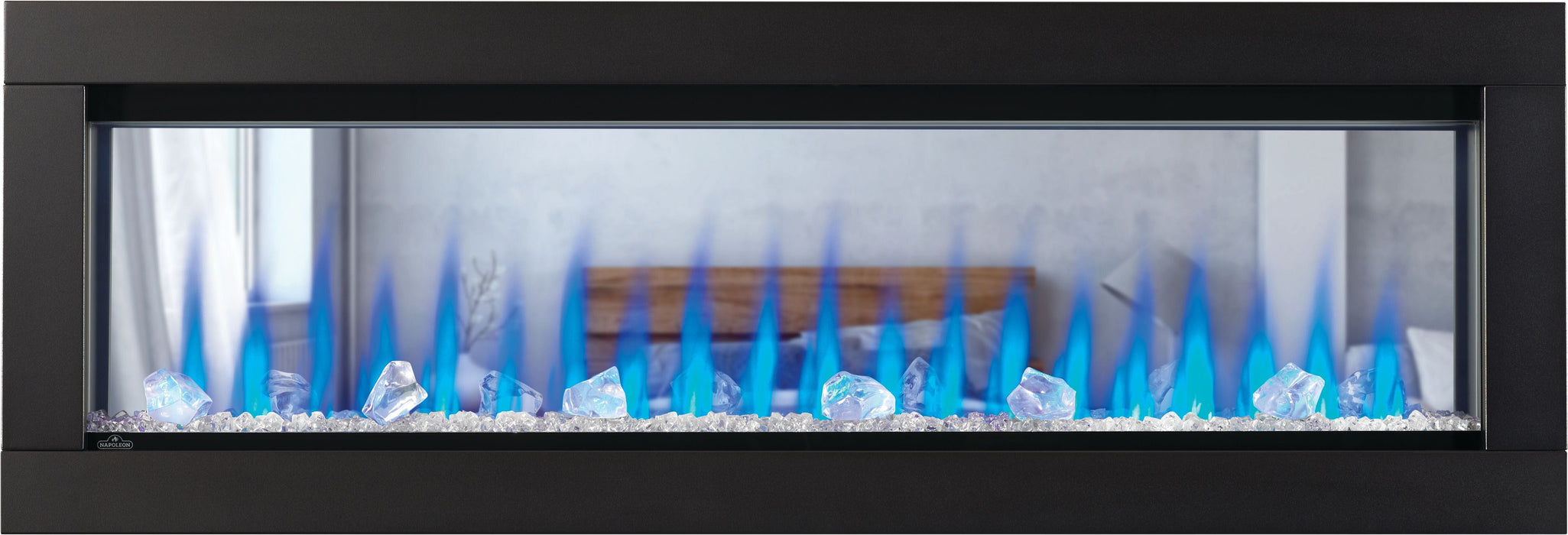 Napoleon CLEARion Elite 60-Inch See Through Built-in Electric Fireplace NEFBD60HE NEFBD60HE