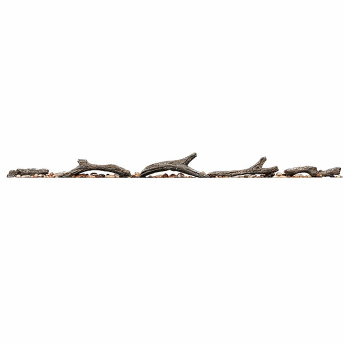 Napoleon Driftwood Log Set with Rocks for Entice 72-Inch NEF-DRAK72 NEF-DRAK72