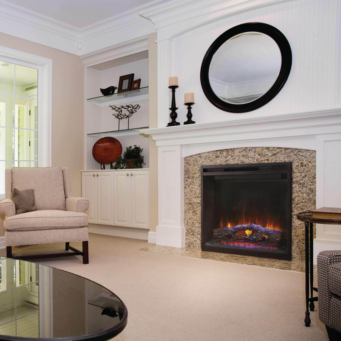 Napoleon Element 36-Inch Built-In Electric Fireplace | NEFB36H-BS-1 Electric NEFB36H-BS-1