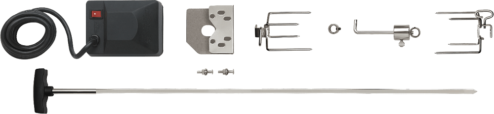 Napoleon Heavy Duty Rotisserie Kit with Motor for 405/450/485/500 Grills 69211 69211