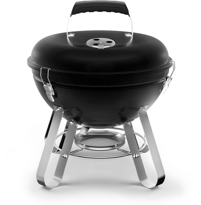 Napoleon Premium Portable Charcoal Kettle Grill 14-Inch Black NK14K-LEG-3 Charcoal / Black NK14K-LEG-3