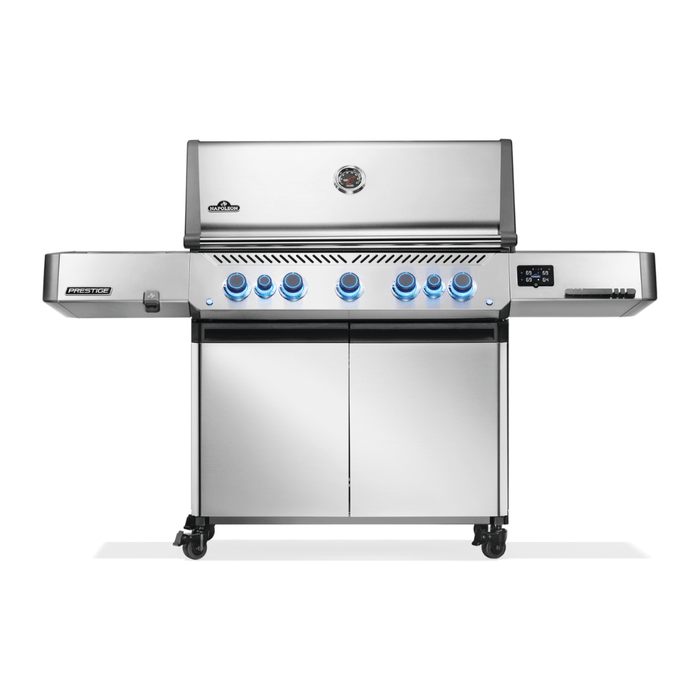 Napoleon Prestige 665 Connected Grill with Infrared Side and Rear Burner, Stainless Steel | P665VXRSIB
