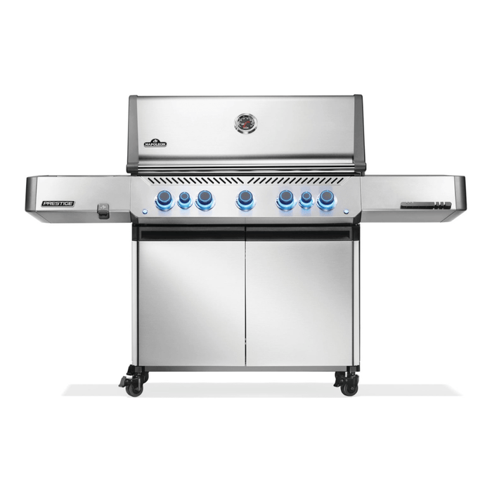 Napoleon Prestige 665 Gas Grill with Infrared Side and Rear Burner, Stainless Steel | P665VRSIB