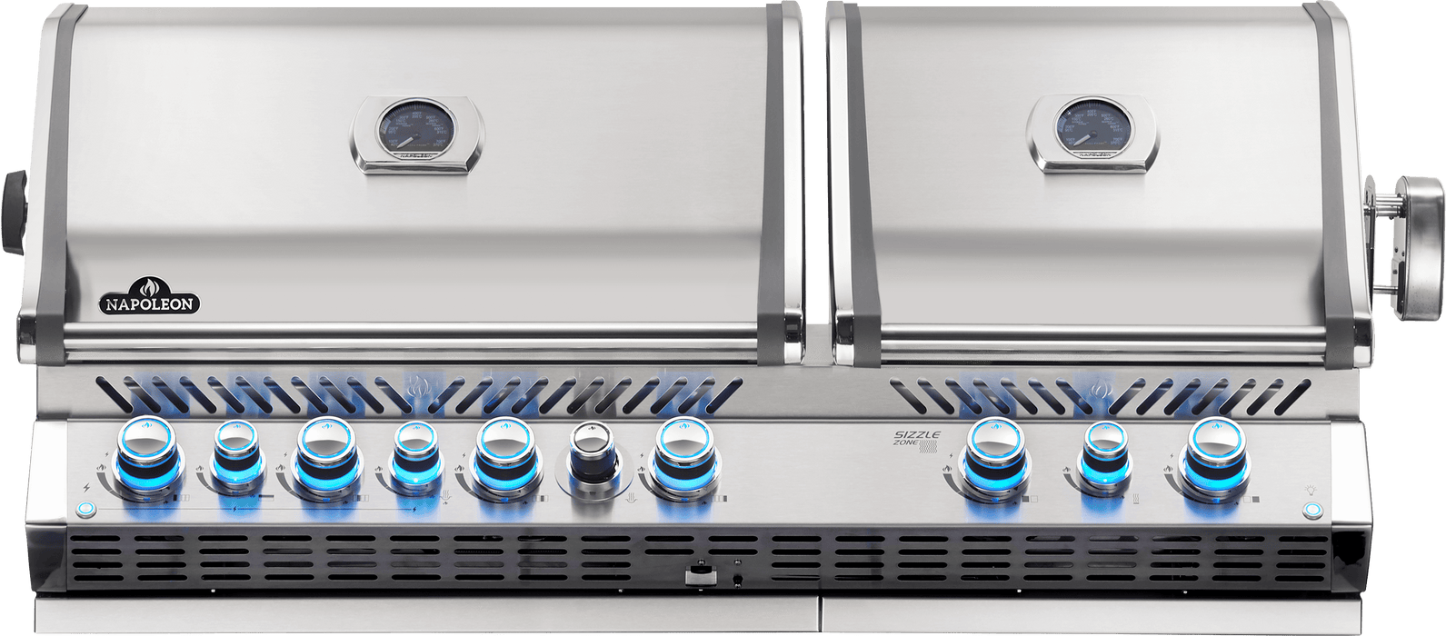 Napoleon Prestige PRO 825 Built-In Grill with Infrared Bottom & Rear Burners BIPRO825RBI-3 Propane / Stainless Steel BIPRO825RBIPSS-3