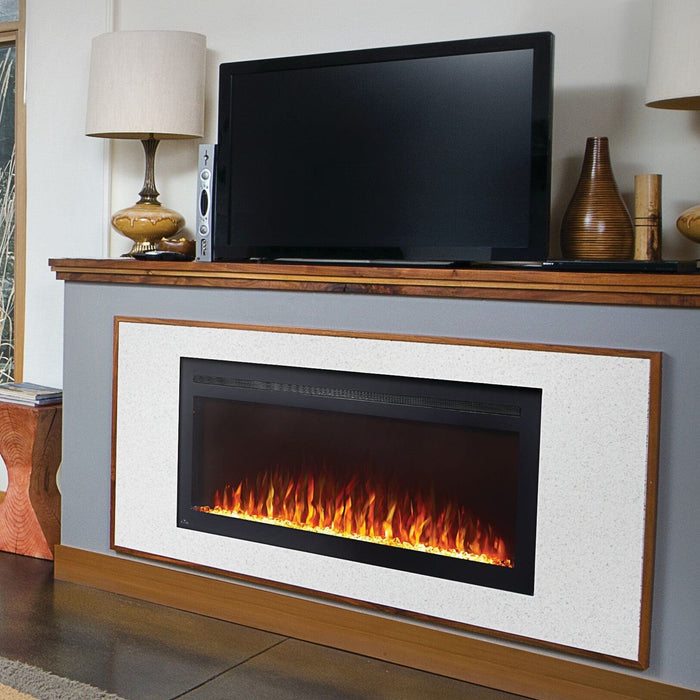 Napoleon Purview 42-Inch Wall-Hanging Electric Fireplace, Black NEFL42HI NEFL42HI