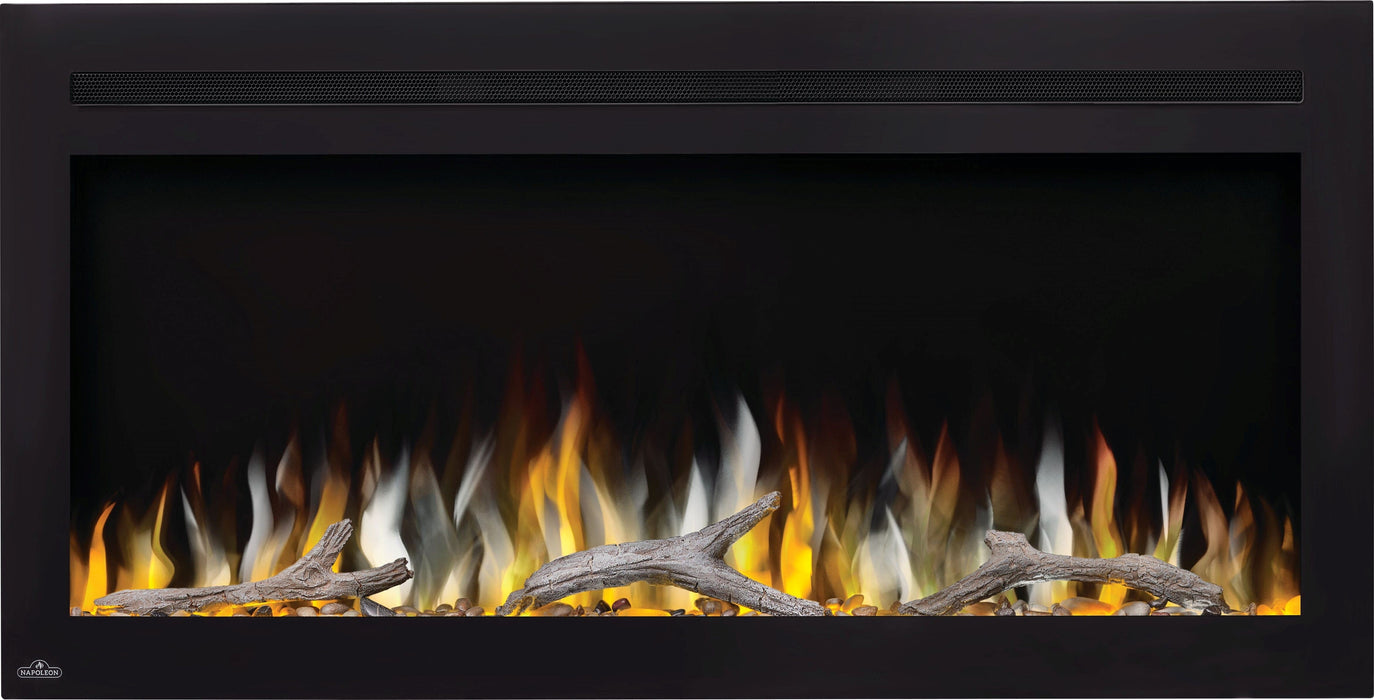 Napoleon Purview 42-Inch Wall-Hanging Electric Fireplace, Black NEFL42HI NEFL42HI