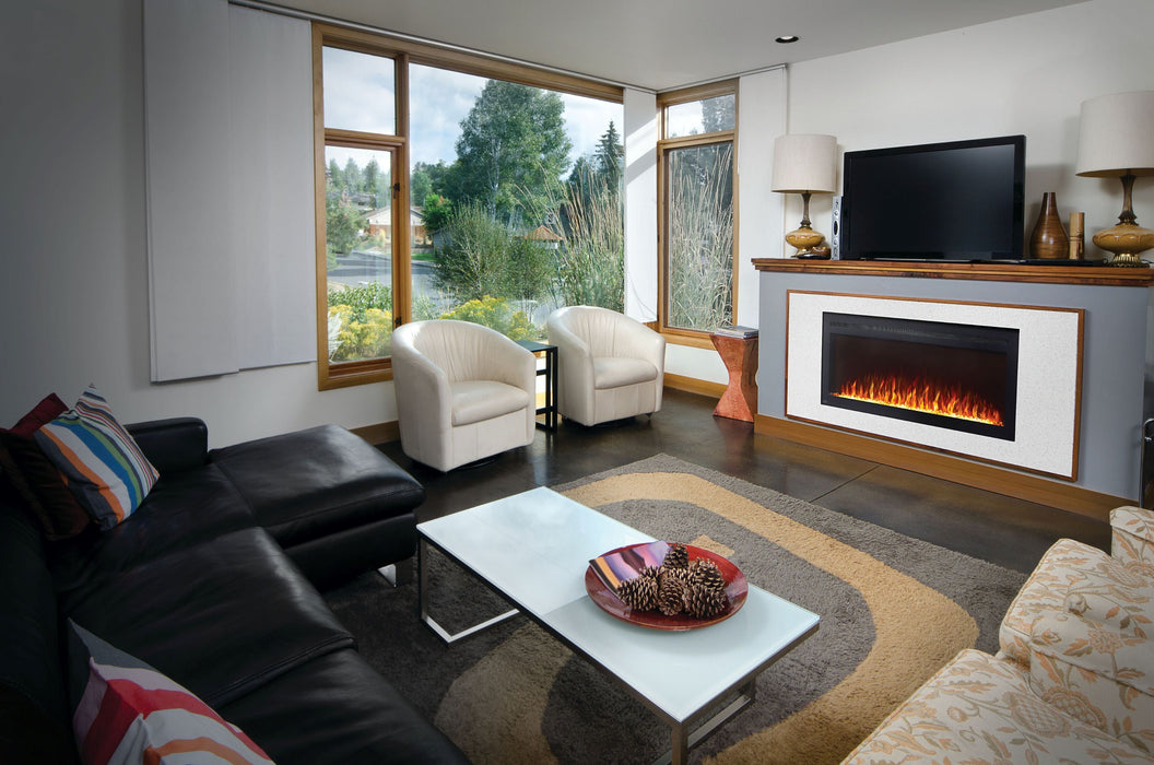 Napoleon Purview 42-Inch Wall-Hanging Electric Fireplace, Black NEFL42HI NEFL42HI