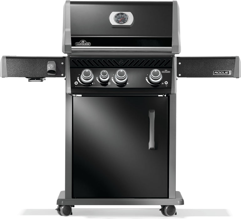 Napoleon Rogue PRO 425 Gas Grill with Infrared Side Burner, Black | RP425SIB-2