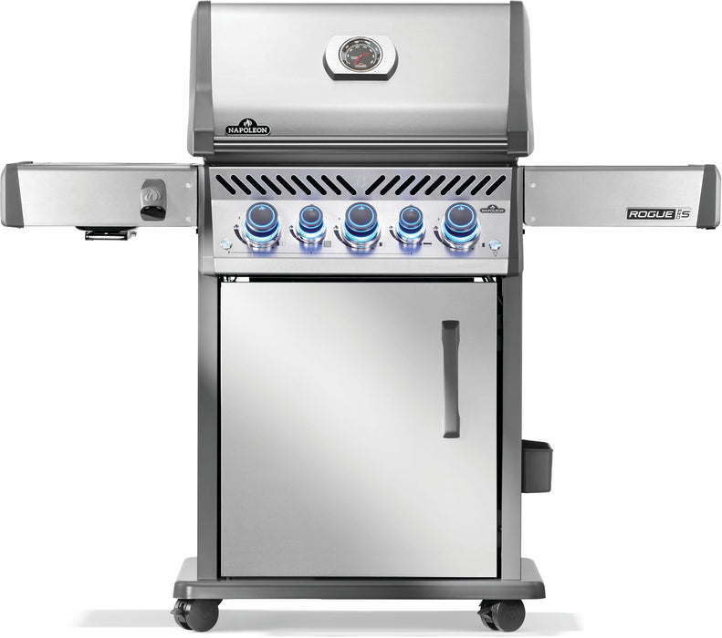 Napoleon Rogue PRO-S 425 Gas Grill with Infrared Side and Rear Burners, Stainless Steel | RPS425RSIB-2