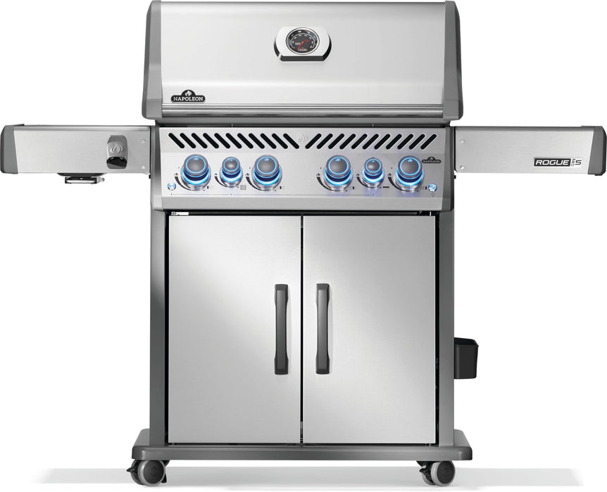 Napoleon Rogue PRO-S 525 Gas Grill with Infrared Side and Rear Burners, Stainless Steel | RPS525RSIB-2