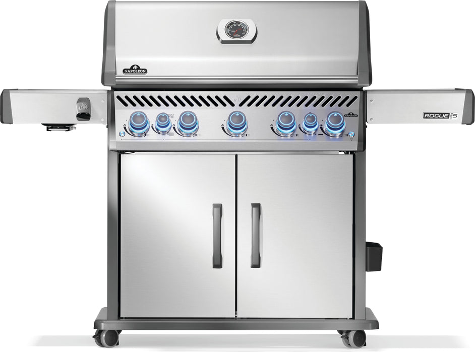 Napoleon Rogue PRO-S 625 Gas Grill with Infrared Side and Rear Burners, Stainless Steel | RPS625RSIB-2