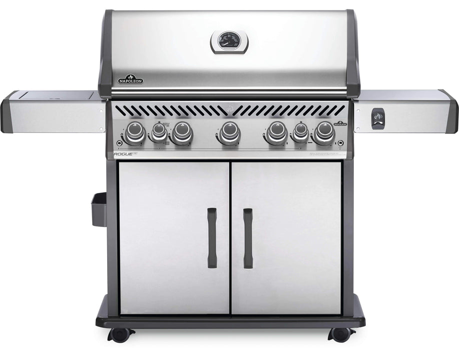 Napoleon Rogue SE 625 RSIB 5-Burner Grill with Infrared Side & Rear Burners RSE625RSIB-1 Propane / Stainless Steel RSE625RSIBPSS-1