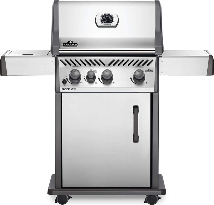 Napoleon Rogue XT 425 SIB 3-Burner Grill with Infrared Side Burner RXT425SIB-1 Natural Gas / Stainless Steel RXT425SIBNSS-1