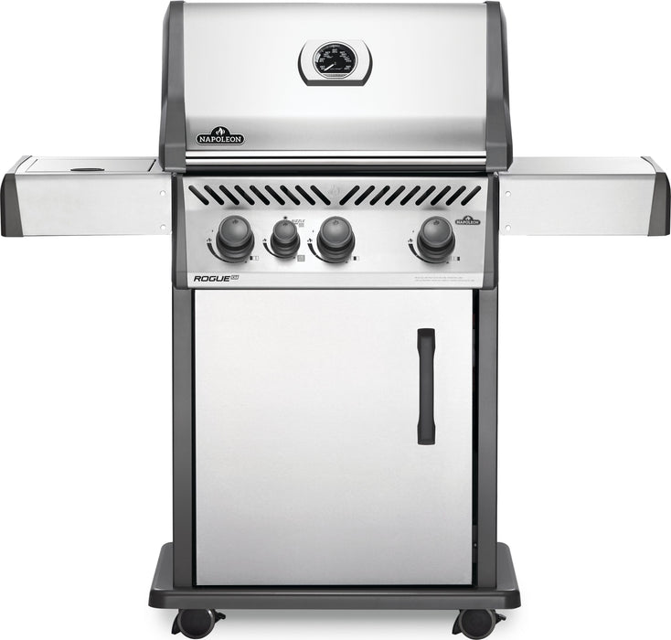 Napoleon Rogue XT 425 SIB 3-Burner Grill with Infrared Side Burner | RXT425SIB-1 Stainless Steel / Propane RXT425SIBPSS-1