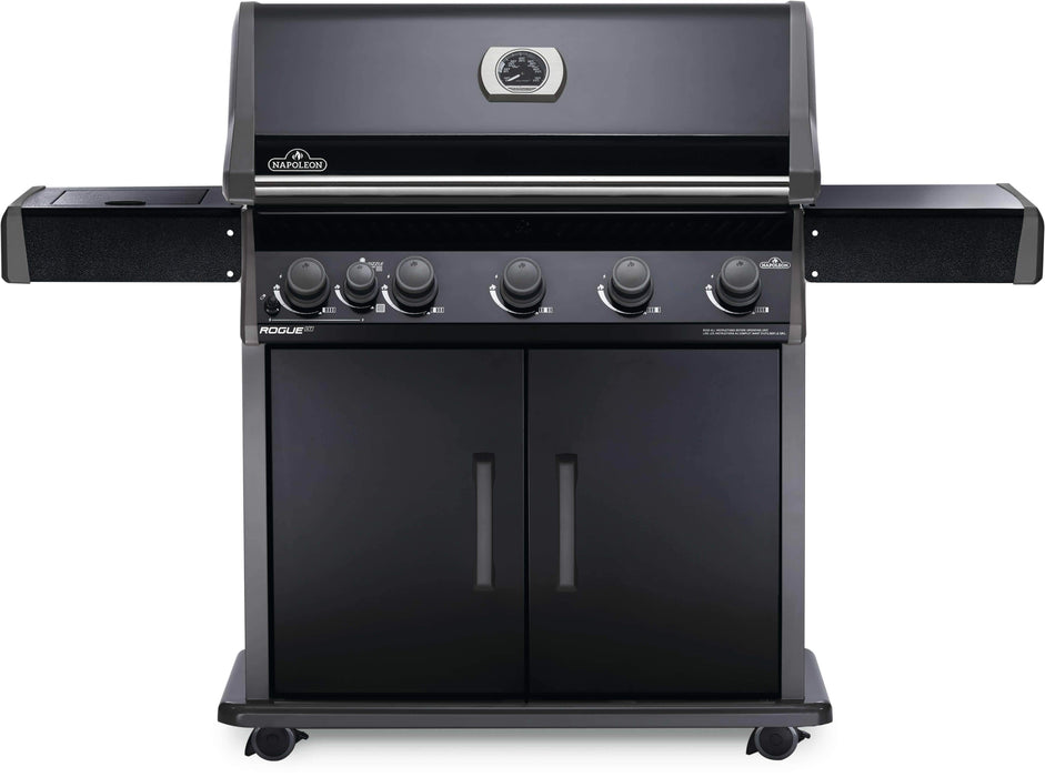 Napoleon Rogue XT 625 SIB 5-Burner Grill with Infrared Side Burner RXT625SIB-1 Natural Gas / Black RXT625SIBNK-1
