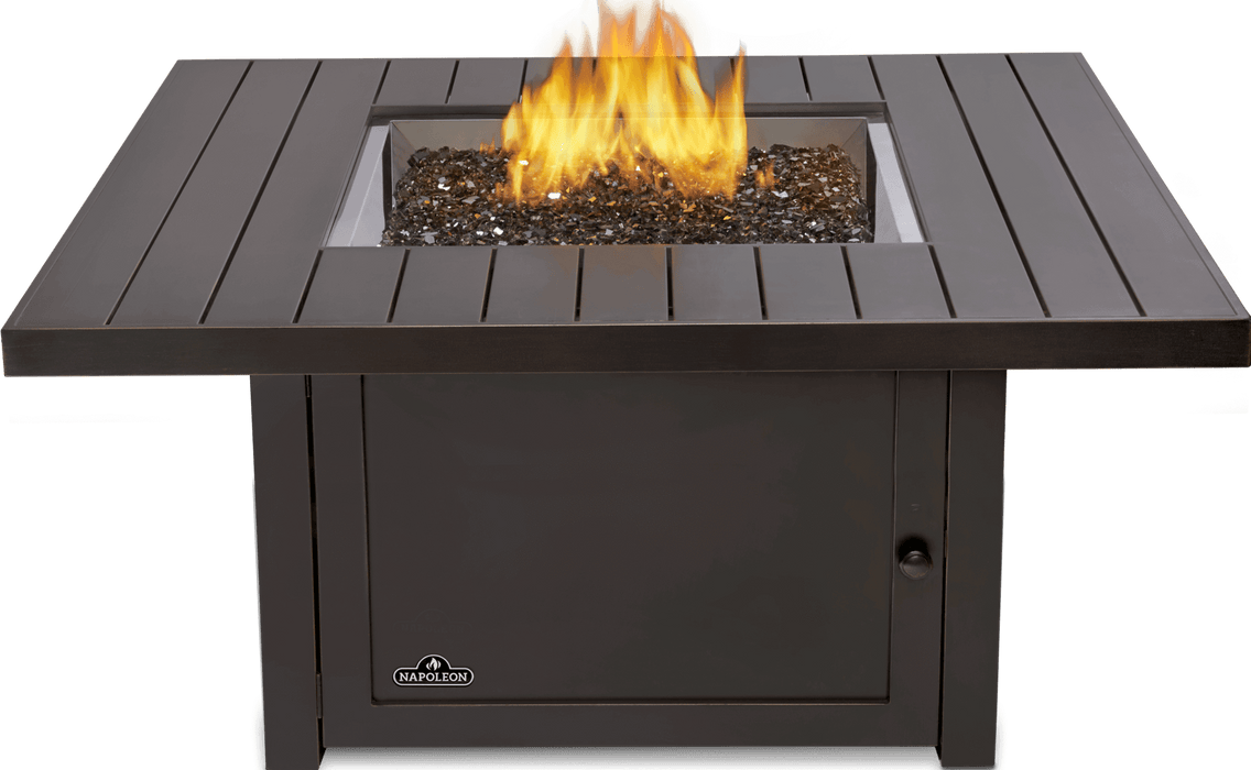 Napoleon St. Tropez Square Patioflame Table STTR2-BZ Propane / Bronze STTR2-BZ