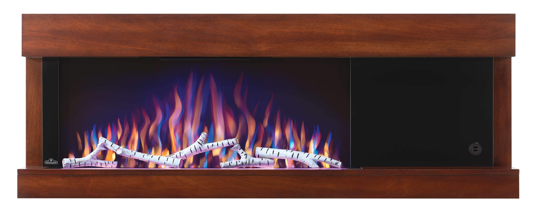 Napoleon Stylus Steinfeld 53-Inch Wall Mount Electric Fireplace NEFP32-5320BW NEFP32-5320BW