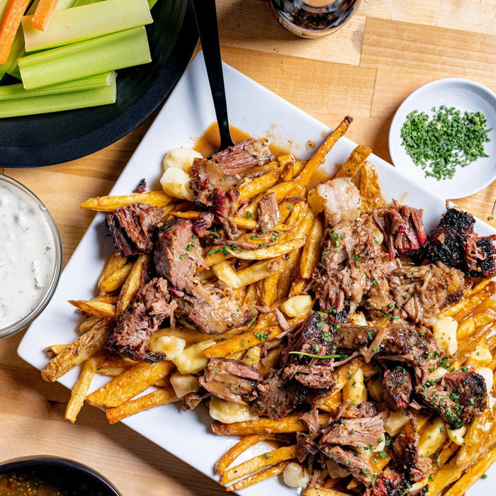 Smoked Brisket Cheesy Fries