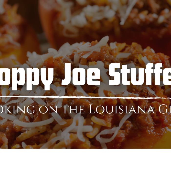 Smoked Sloppy Joe Stuffed Peppers