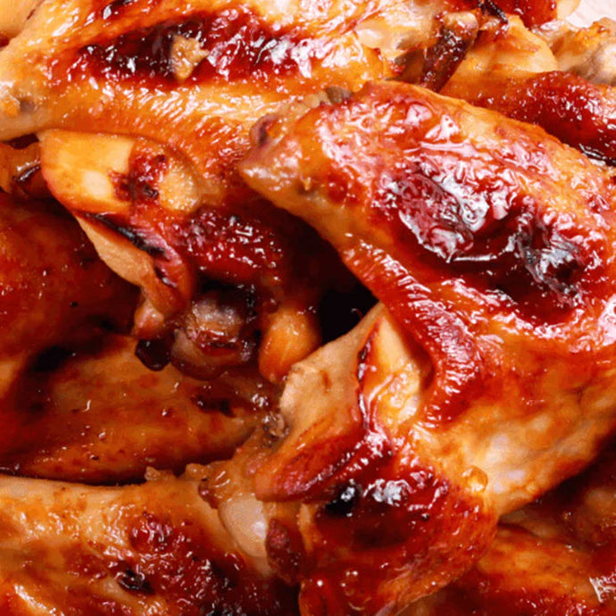 Maple-Glazed Chicken Wings